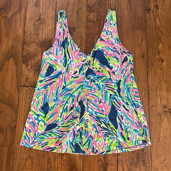 Four Lilly Pulitzer cotton tank top size small - Picture 5 of 10